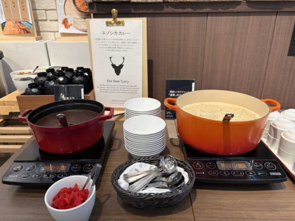 プレミアホテルキャビン札幌おすすめ朝食ブッフェバイキング