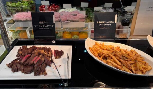 プレミアホテルキャビン札幌おすすめ朝食ブッフェバイキング