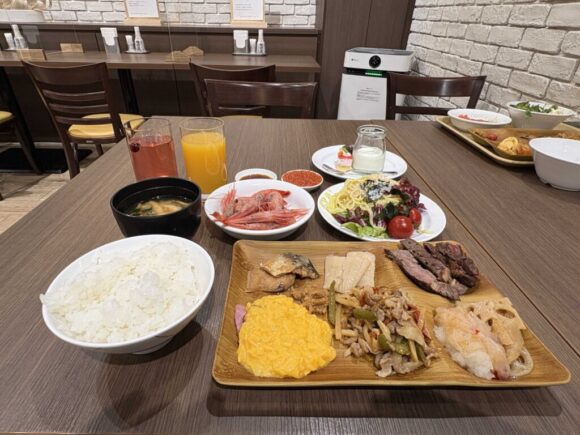 プレミアホテルキャビン札幌おすすめ朝食ブッフェバイキング