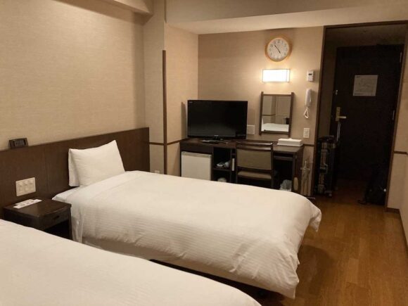 新千歳空港温泉の客室