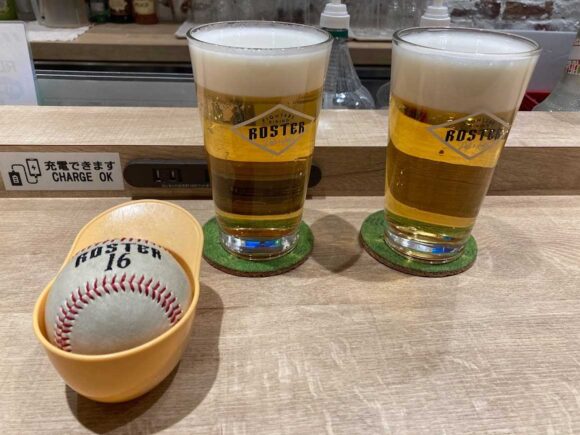 ファイターズ ダイニング ロスター（新千歳空港）のメニュー＆サッポロクラシック飲み放題