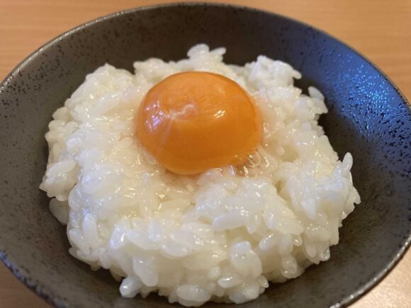 雲丹醤油（ロコファームビレッジ）おすすめレシピ①卵かけご飯