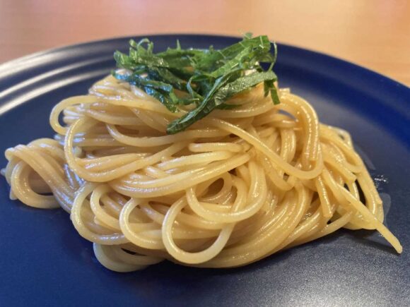 雲丹醤油（ロコファームビレッジ）おすすめレシピ「雲丹醤油パスタ」