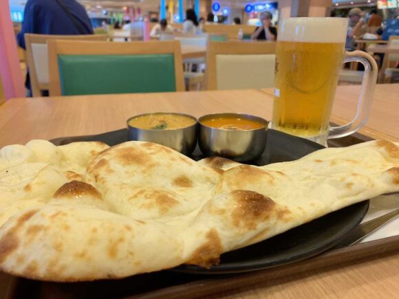新千歳空港フードコートおすすめ人気⑦インドカリーダイニング コバラヘッタ