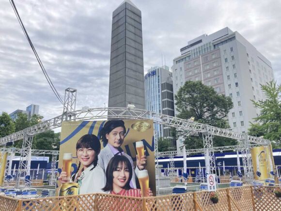 大通公園ビアガーデンおすすめ①サントリー ザ・プレミアム・モルツ ガーデン（5丁目会場）