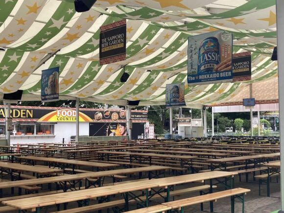 大通公園ビアガーデンおすすめ④THEサッポロビヤガーデン（8丁目会場）