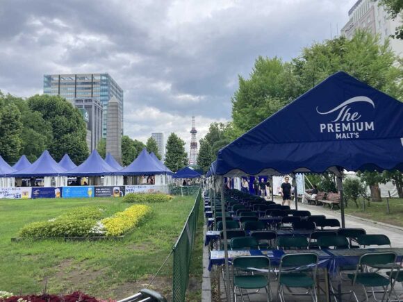 サントリー ザ・プレミアム・ モルツ ガーデン（大通公園5丁目）の雰囲気や特徴