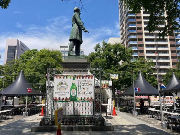 世界のビール広場（大通公園ビアガーデン10丁目）の雰囲気や特徴