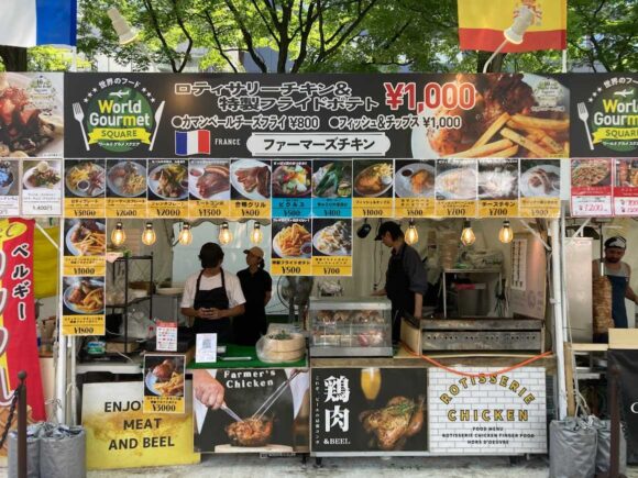 世界のビール広場（大通公園ビアガーデン10丁目）おすすめフード