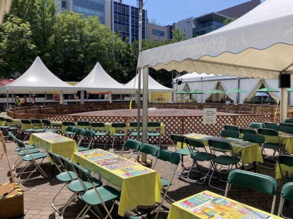 キリン 一番搾り ビアガーデン（大通公園7丁目）の雰囲気や特徴