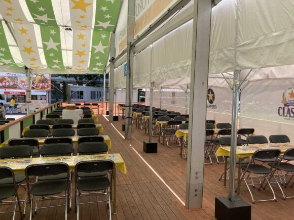 THE サッポロ ビヤガーデン（大通公園8丁目）の雰囲気や特徴＆購入システム
