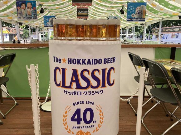 THE サッポロ ビヤガーデン（大通公園8丁目）の雰囲気や特徴＆購入システム