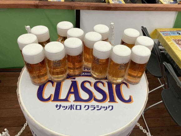 THE サッポロ ビヤガーデン（大通公園8丁目）の雰囲気や特徴＆購入システム