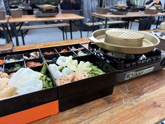 札幌パルコ屋上ビアガーデンTHE SUMMERおすすめ「サムギョプサルコース×2時間飲み放題」