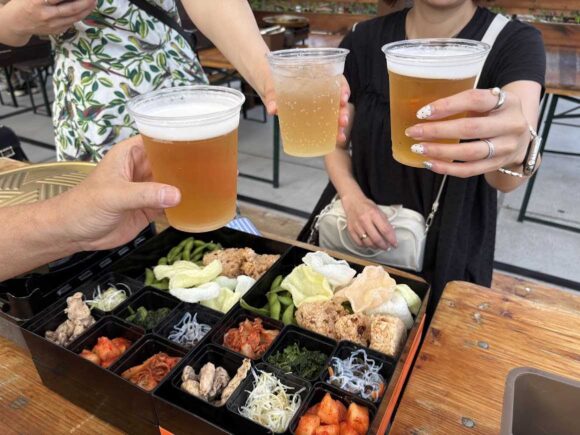 札幌パルコ屋上ビアガーデンTHE SUMMERおすすめ「サムギョプサルコース×2時間飲み放題」