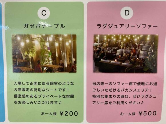 札幌パルコ屋上ビアガーデン「THE SUMMER」のメニュー料金や席の選び方