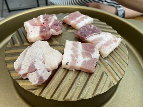 札幌パルコ屋上ビアガーデンTHE SUMMERおすすめ「サムギョプサルコース×2時間飲み放題」