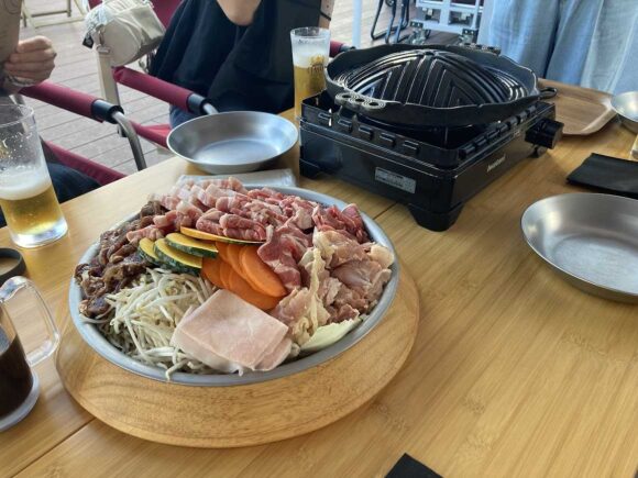 CANVAS ROOFTOP（ザ ロイヤルパーク キャンバス 札幌大通公園）のジンギスカン（予約制）