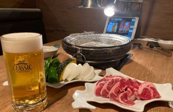 炭火網焼 ジンギスカン 狸小路やまごや おすすめ「ラムショルダー食べ放題」