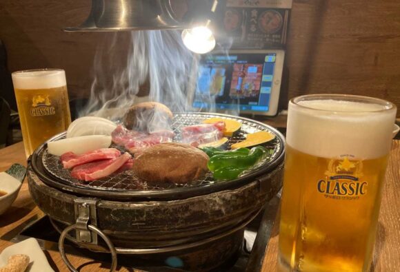 炭火網焼 ジンギスカン 狸小路やまごや おすすめ「ラムショルダー食べ放題」