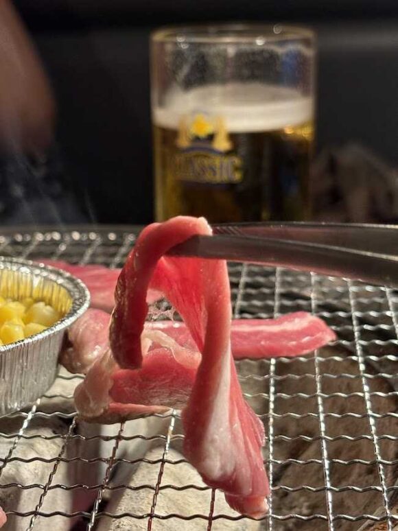 炭火網焼 ジンギスカン 狸小路やまごや おすすめ「ラムショルダー食べ放題」