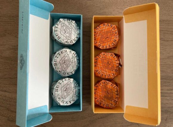 フェルム ラ・テール美瑛 新千歳空港店おすすめ②バターチーズサンド 北海道カマンベールとジャージーミルク