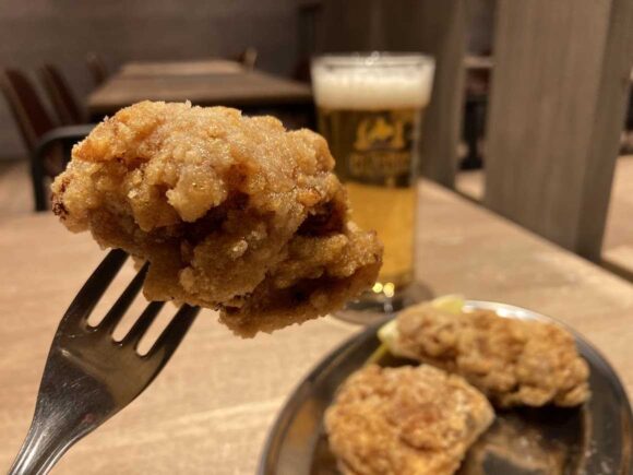 スープカレーらっきょ新千歳空港店おすすめ③タンドリーザンギ