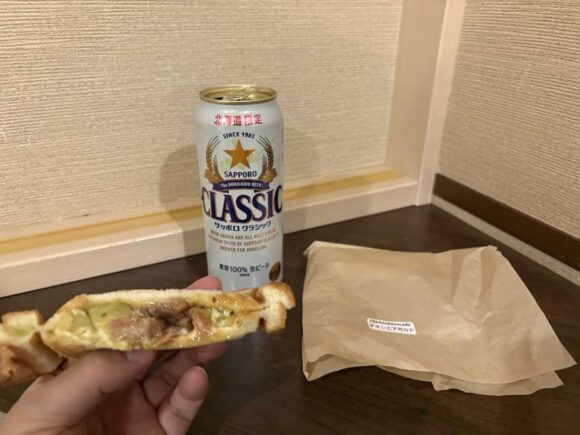 東亜珈琲館 新千歳空港店おすすめ「ホットサンド」