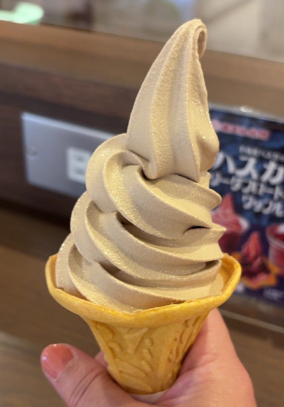 東亜珈琲館 新千歳空港店おすすめ「珈琲ソフト」