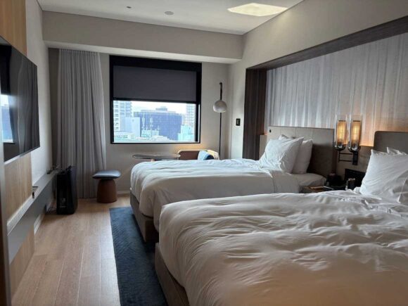 コートヤード・バイ・マリオット札幌の客室レビュー（デラックスツイン）