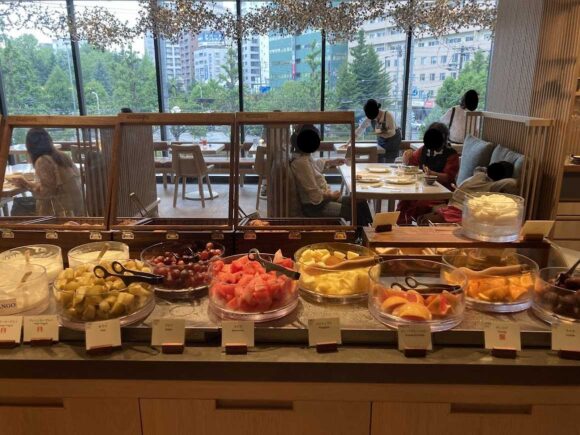 コートヤード・バイ・マリオット札幌おすすめ朝食ブッフェバイキング