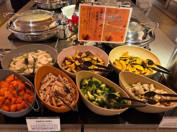 札幌ホテル by グランベルおすすめ朝食ブッフェバイキング