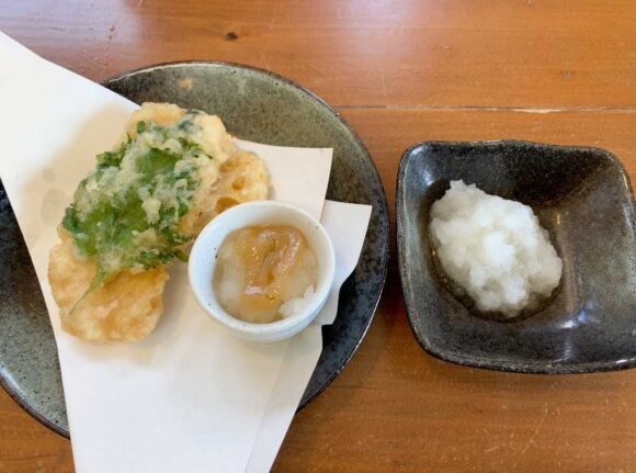 手打ちそば処 叶庵(札幌)おすすめ⑤季節の天ぷら