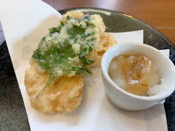 手打ちそば処 叶庵(札幌)おすすめ⑤季節の天ぷら