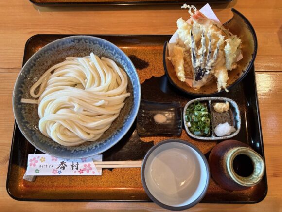 手打うどん 香村（札幌豊平区）おすすめ①天ざるうどん