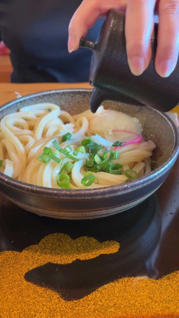 手打うどん 香村（札幌豊平区）②ぶっかけうどん