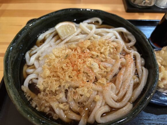 手打ち讃岐うどん 洸香おすすめ「鶏天ぶっかけ」