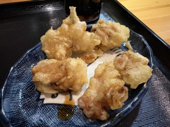 手打ち讃岐うどん 洸香おすすめ「鶏天ぶっかけ」