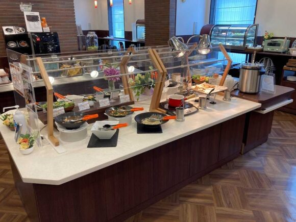 ホテル京阪札幌おすすめ朝食ブッフェバイキング