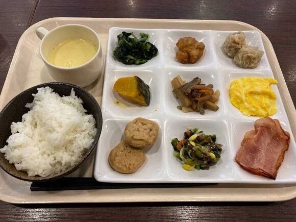 ホテル京阪札幌おすすめ朝食ブッフェバイキング