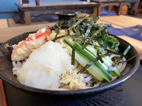 手打ちそば処 叶庵(札幌)おすすめ③冷やしたぬき