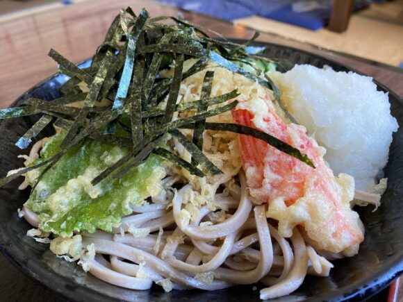 手打ちそば処 叶庵(札幌)おすすめ③冷やしたぬき