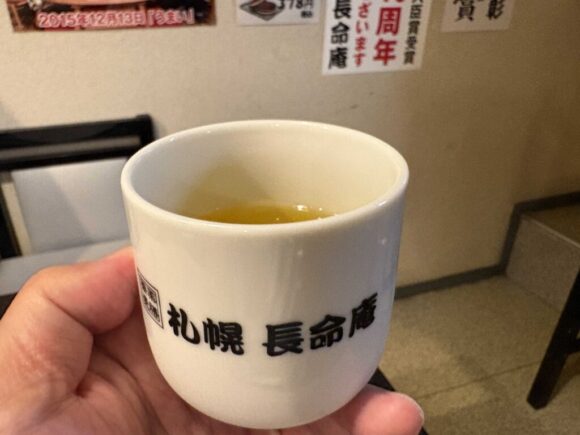 長命庵おすすめ「冷やしたぬき」
